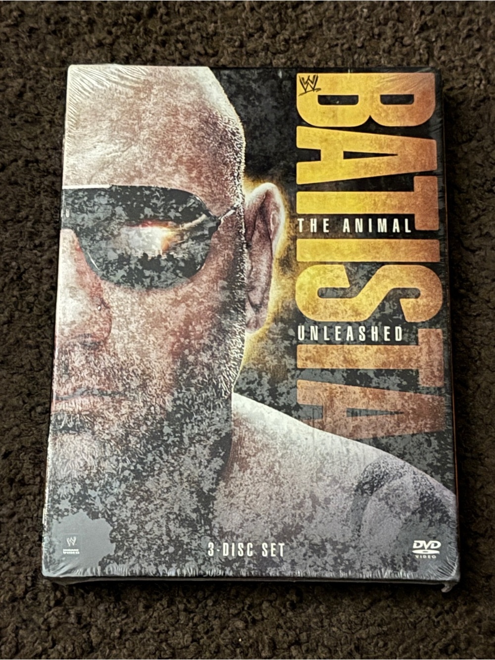 Batista The Animal Unleashed 3 DVD Set - BRAND NEW/FACTORY SEALED